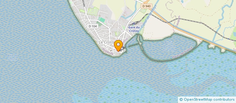 localisation de l'entreprise EURL ALIX IMMOBILIER à LE CROTOY