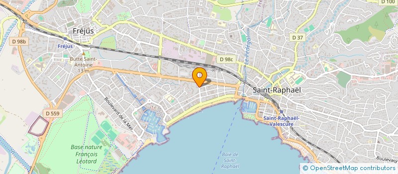 localisation de l'entreprise EURL ALLAIN  FREJUS