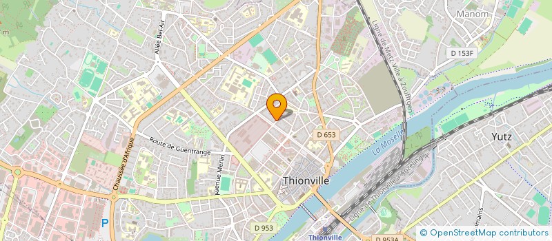 localisation de l'entreprise EURL ALLISTER BENETT à THIONVILLE
