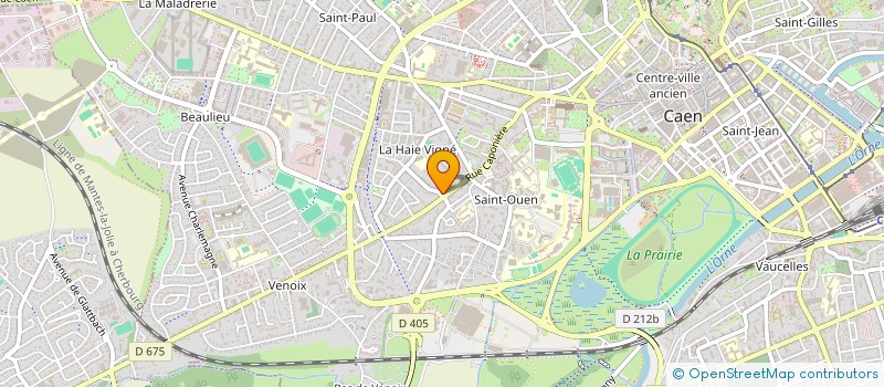 localisation de l'entreprise EURL ALLO ATS à CAEN