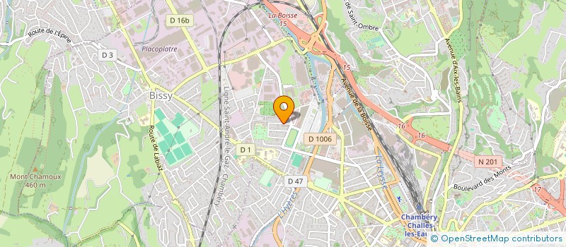 localisation de l'entreprise EURL ALPHA HABITAT à CHAMBERY