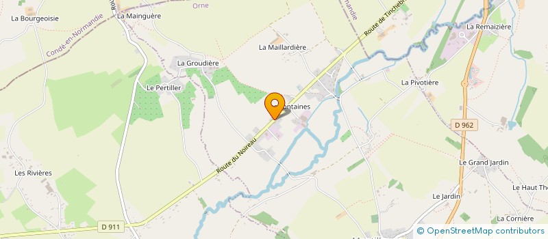 localisation de l'entreprise EURL ALTEL à MONTILLY SUR NOIREAU