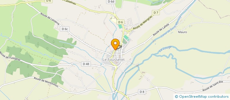 localisation de l'entreprise EURL ALU NORD-SUD à LE FOUSSERET