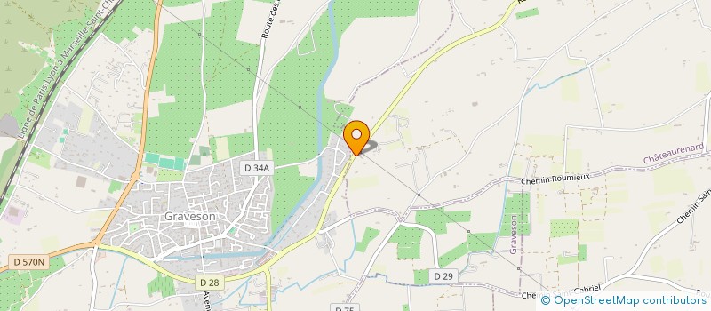 localisation de l'entreprise EURL ALVES FERNANDO  CHATEAURENARD