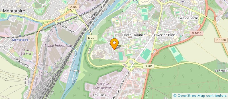 localisation de l'entreprise EURL AMAREIN à CREIL