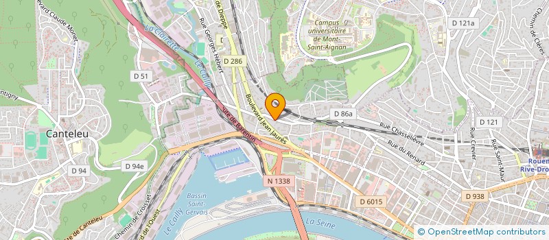 localisation de l'entreprise EURL AMBRE  ROUEN