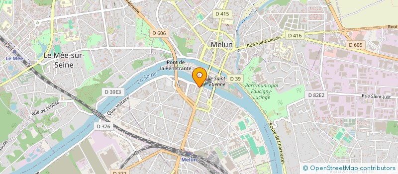 localisation de l'entreprise EURL AMEDOLINE à MELUN