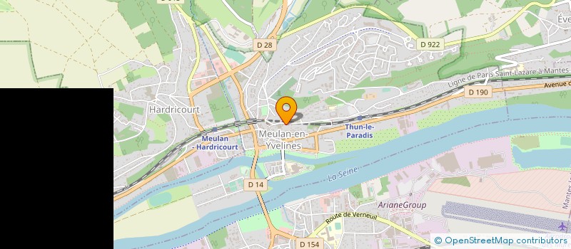 localisation de l'entreprise EURL AMELIA SERVICE à MEULAN-EN-YVELINES