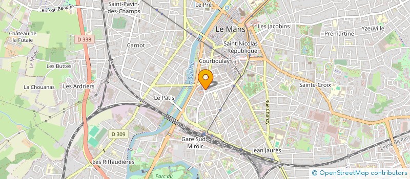 localisation de l'entreprise EURL AMESLON à LE MANS