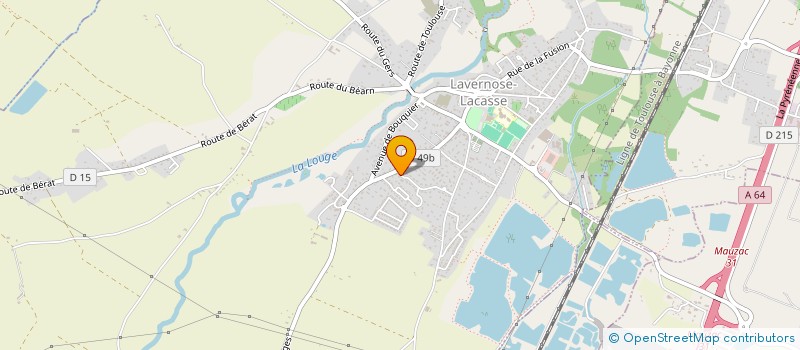 localisation de l'entreprise EURL AMRI  LAVERNOSE-LACASSE