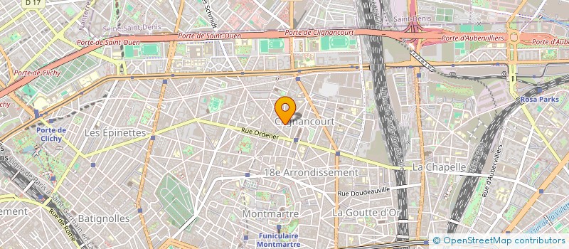 localisation de l'entreprise EURL  AN COIFF  PARIS