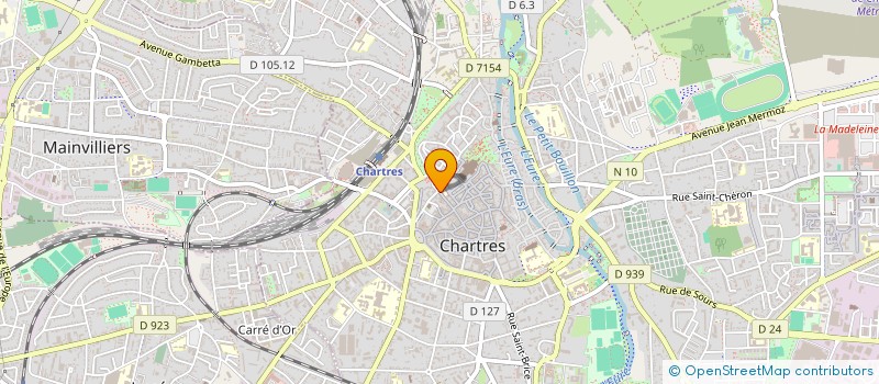 localisation de l'entreprise EURL ANABA RESTO  CHARTRES