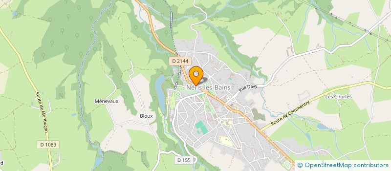 localisation de l'entreprise EURL ANCHAMAR à NERIS-LES-BAINS