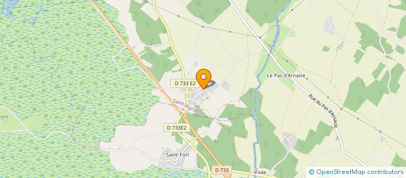 localisation de l'entreprise EURL ANDRE JEROME  CHAMPAGNE