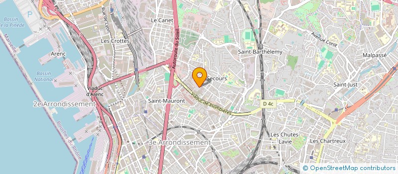 localisation de l'entreprise EURL ANDREINI SERVICES à MARSEILLE