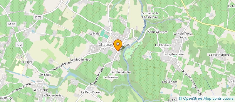 localisation de l'entreprise EURL ANDRIOCCI à CHATEAU-THEBAUD
