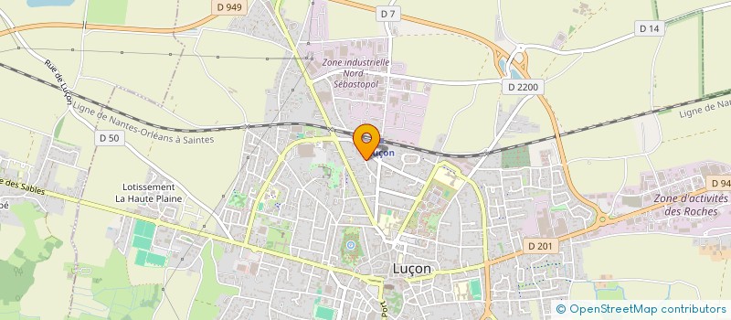 localisation de l'entreprise EURL ANDY MEUNIER à LUCON