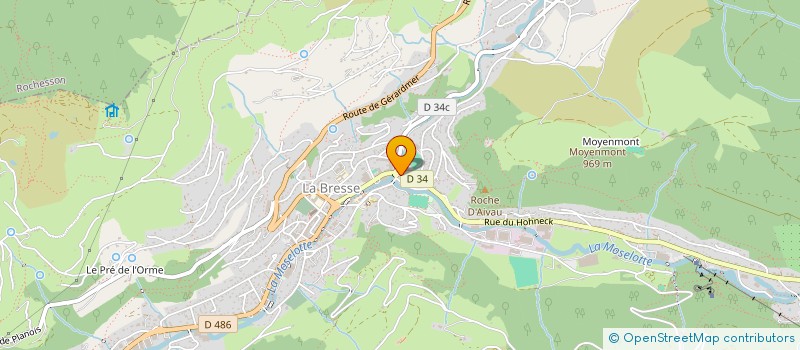 localisation de l'entreprise EURL ANGL à LA BRESSE