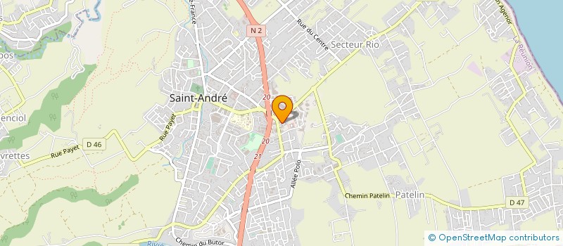localisation de l'entreprise EURL ANTHEA à SAINT-ANDRE