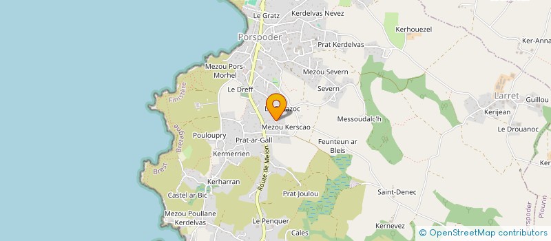 localisation de l'entreprise EURL ANTHONY COLIN  PORSPODER