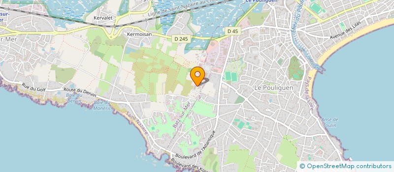 localisation de l'entreprise EURL APCG à BATZ-SUR-MER