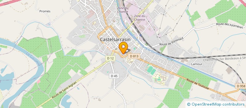 localisation de l'entreprise EURL APIFRUT à CASTELSARRASIN