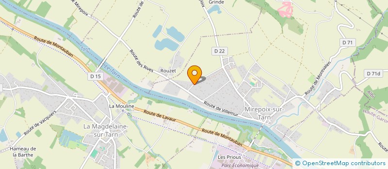 localisation de l'entreprise EURL APIL à MIREPOIX-SUR-TARN