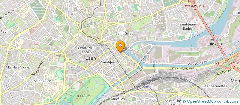 localisation de l'entreprise EURL AQUATICA BN à CAEN