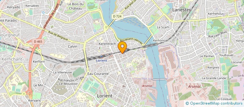 localisation de l'entreprise EURL AR LAGAD à LORIENT