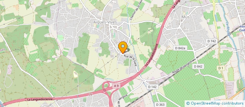 localisation de l'entreprise EURL ARBO'TANNIQUE  LUNEL