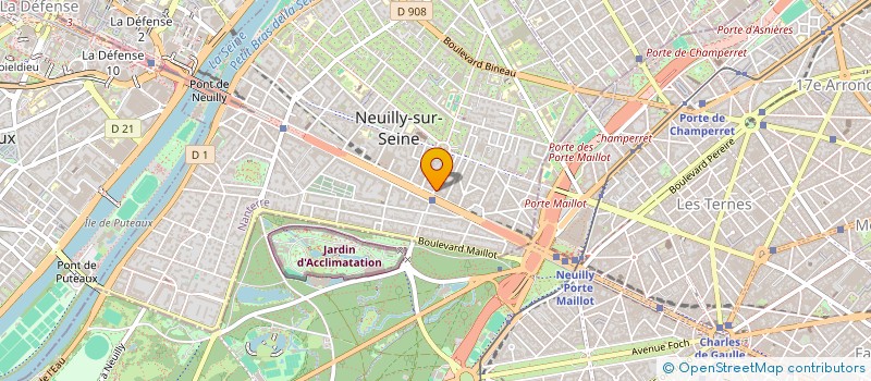 localisation de l'entreprise EURL ARCHIPEL BOURBON à NEUILLY-SUR-SEINE