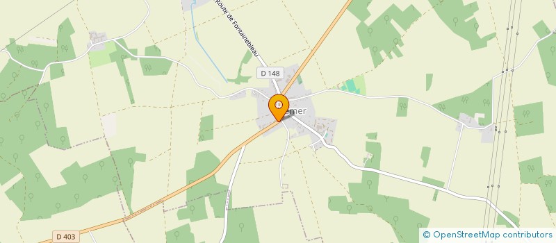 localisation de l'entreprise EURL ARCHITECTURE ALAIN CHARGELEGUE  VILLEMER