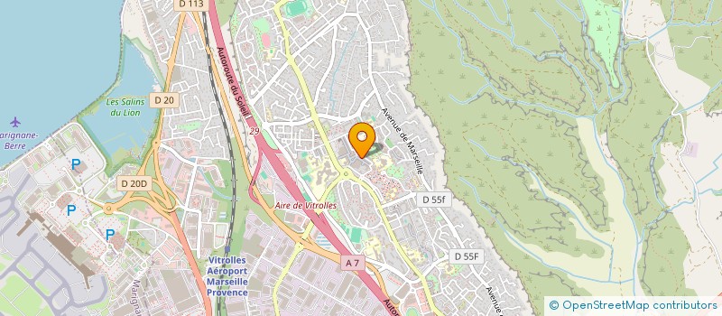 localisation de l'entreprise EURL ARDENNES CONCEPT BARDAGE à VITROLLES