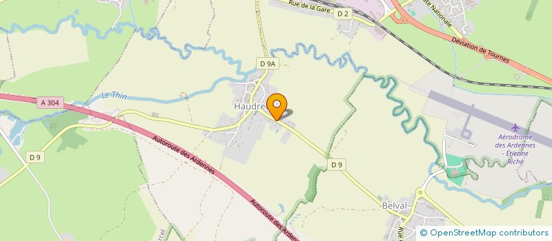 localisation de l'entreprise EURL ARDENNES CONSULTING INDUSTRIE  BELVAL