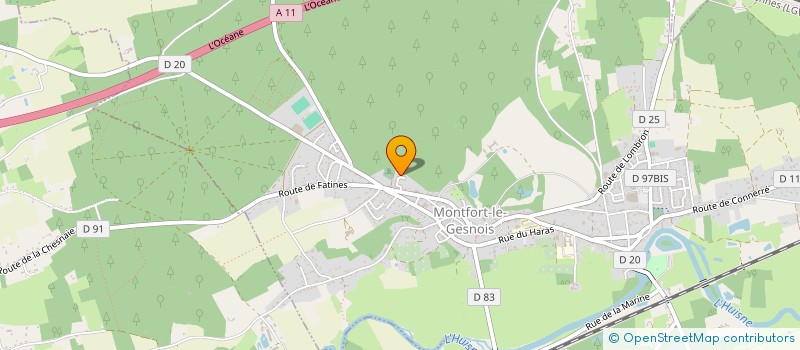 localisation de l'entreprise EURL AREALIZ  POIROUX