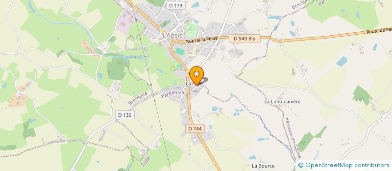 localisation de l'entreprise EURL ARGALON à SCILLE