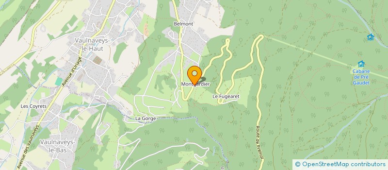 localisation de l'entreprise EURL ARGOS MEDIA à VAULNAVEYS-LE-HAUT