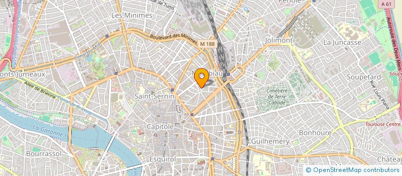 localisation de l'entreprise EURL ARIELLE II à TOULOUSE