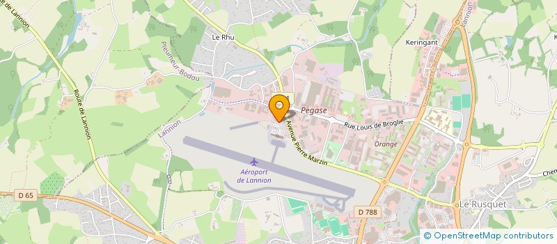 localisation de l'entreprise EURL ARMOR'IN à LANNION