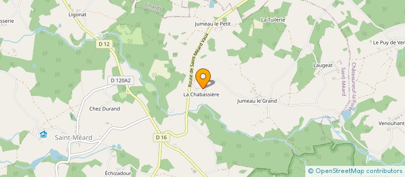 localisation de l'entreprise EURL ARNAUD BRUN à SAINT-MEARD