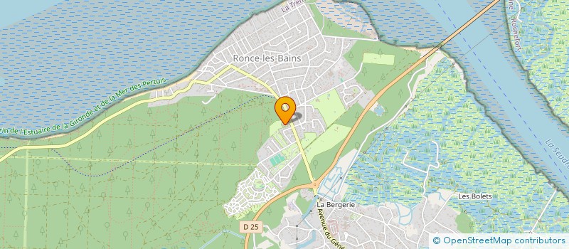 localisation de l'entreprise EURL ARNAUD LELOUP  LA TREMBLADE