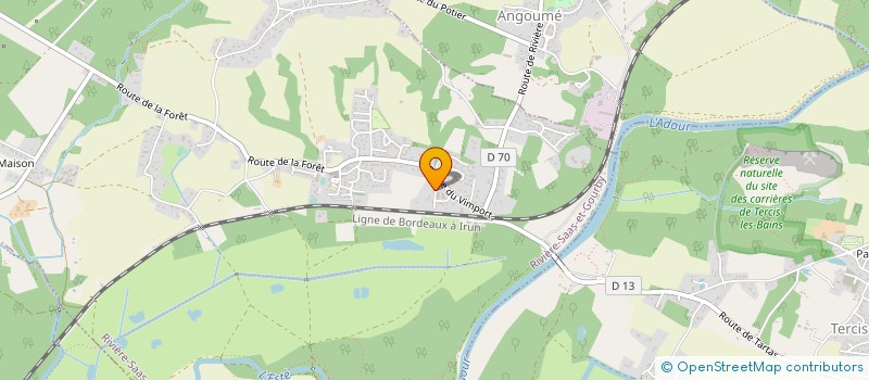 localisation de l'entreprise EURL ARROZ Y TAPAS  SAINT-PAUL-LES-DAX