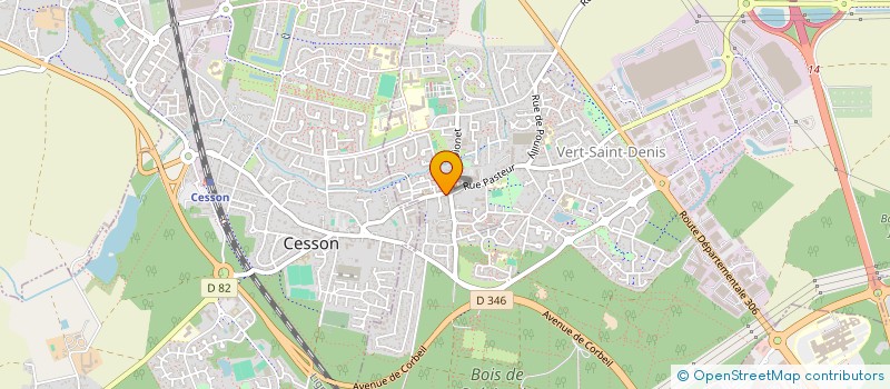 localisation de l'entreprise EURL ART DE LIRE  VERT-SAINT-DENIS