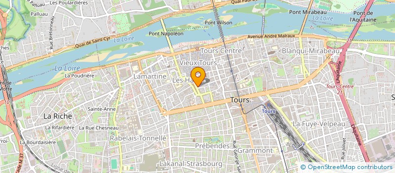 localisation de l'entreprise EURL ART'N'BEAT  TOURS