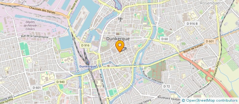localisation de l'entreprise EURL ARTHENO à DUNKERQUE