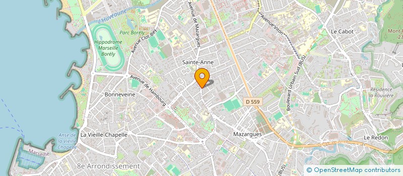 localisation de l'entreprise EURL ARTICHAUT à MARSEILLE