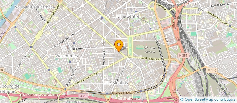 localisation de l'entreprise EURL ARTP à LILLE