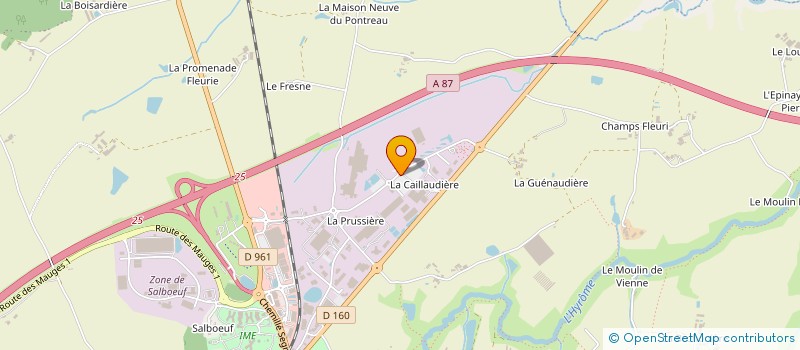 localisation de l'entreprise EURL AS AGT CREATION  CHEMILLE-EN-ANJOU