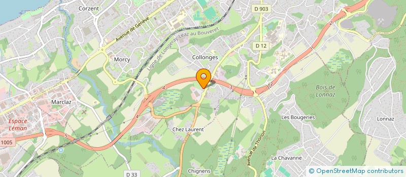 localisation de l'entreprise EURL ASLAN MACONNERIE à THONON-LES-BAINS