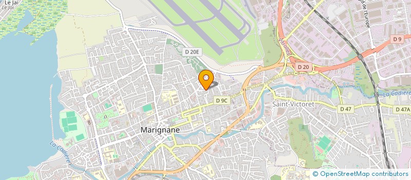 localisation de l'entreprise EURL ASPEC à MARIGNANE